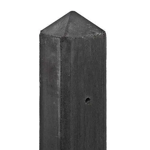 Betonpaal IJssel diamantkop antraciet 10 x 10 x 280 cm tussenpaal Aanbieding