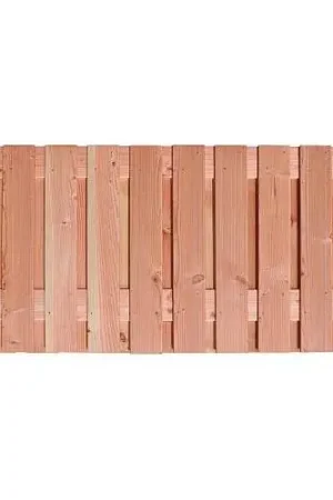 Voordeelprijs Douglas geschaafd plankenscherm 21-planks 16 mm 180 x 90 cm