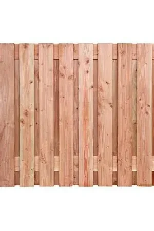 Douglas geschaafd plankenscherm 21-planks 16 mm 180 x 130 cm Express Levering