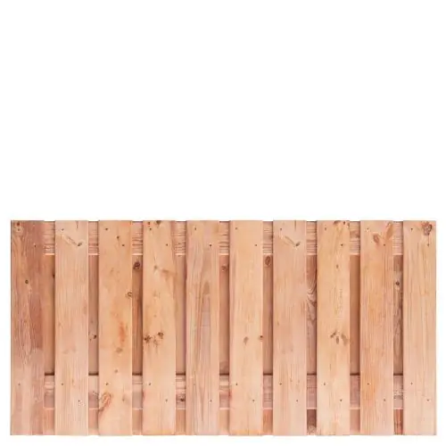 Tuinscherm Casablanca red class wood 90 x 180 cm recht Goedkoop