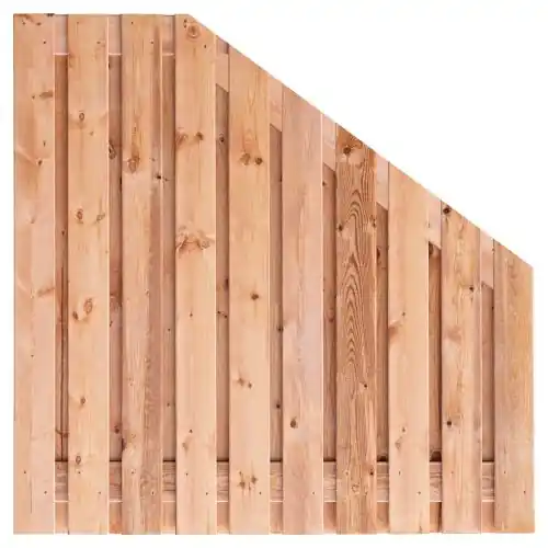 Direct Verzonden Tuinscherm Casablanca red class wood 180 > 90 x 180 cm verloop