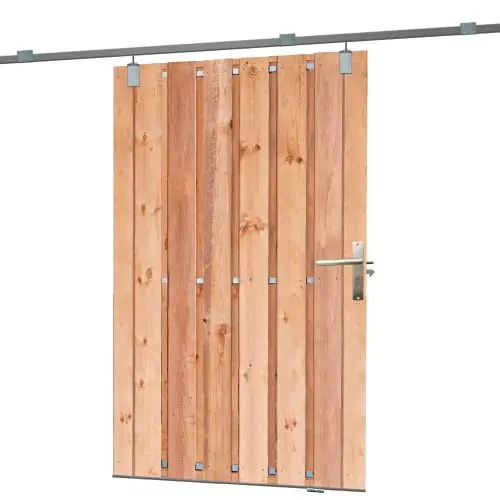 Exclusieve Aanbieding Schuifdeur red class wood 195 x 130 cm recht
