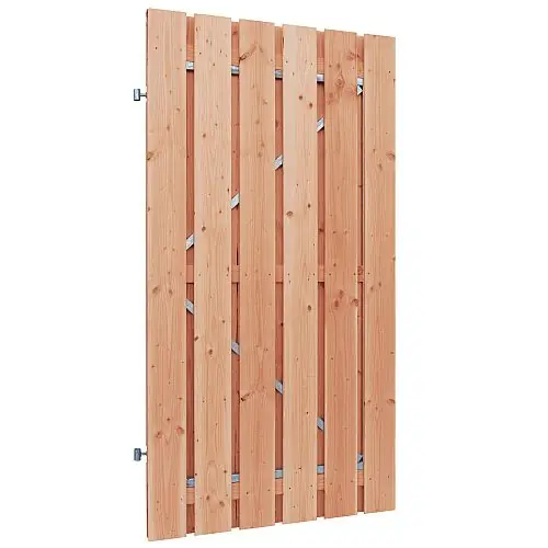 Redvision geschaafde plankendeur op verstelbaar stalen frame 16 mm 100 x 195 cm Nu Kopen