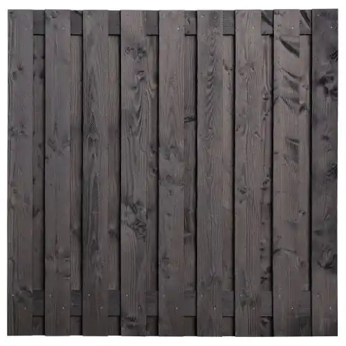 Rechtstreeks Van De Fabrikant Tuinscherm Karin douglas zwart gedompeld 180 x 180 cm recht