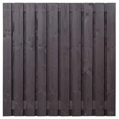 Alleen Vandaag Tuinscherm Marlies douglas zwart gedompeld 180 x 180 cm recht