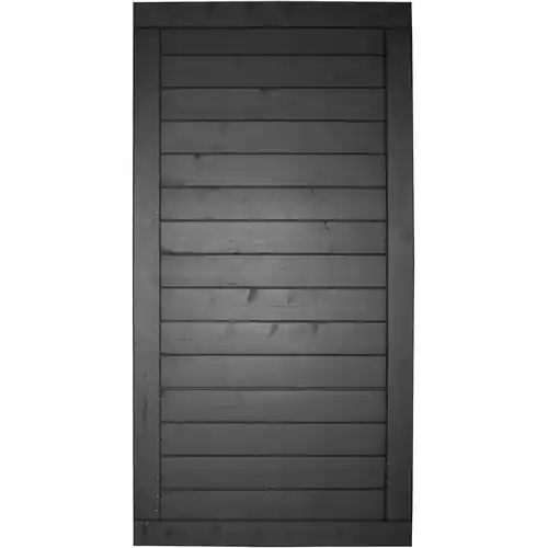 Hillhout tuinscherm Basic 180 Excellent 100 x 180 cm zwart gespoten Alleen Vandaag