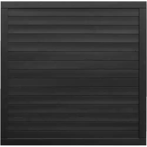 Hillhout tuinscherm Basic 180 Excellent 180 x 180 cm zwart gespoten Goedkoop