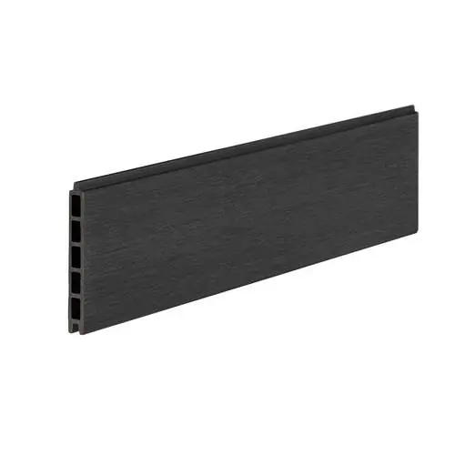 PuraFence Classic composiet plank ebony zwart 2 x 16,1 x 182 cm Gratis Retour