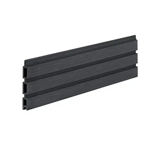 Weekendaanbieding PuraFence Royal composiet plank ebony black 2 x 16,1 x 182 cm