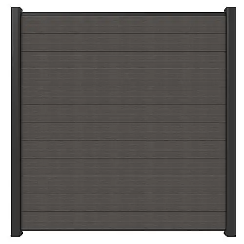 Aanbieding NewTechWood co-extrusie composiet scherm glad silver gray 180 x 180 cm