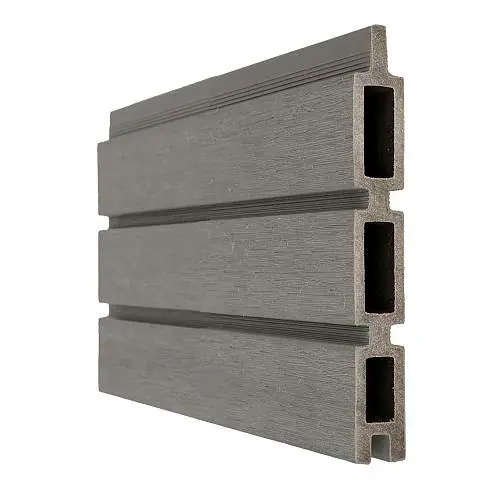 NewTechWood co-extrusie composiet plank triple silver gray 2,1 x 15 x 180 cm Lage Kosten