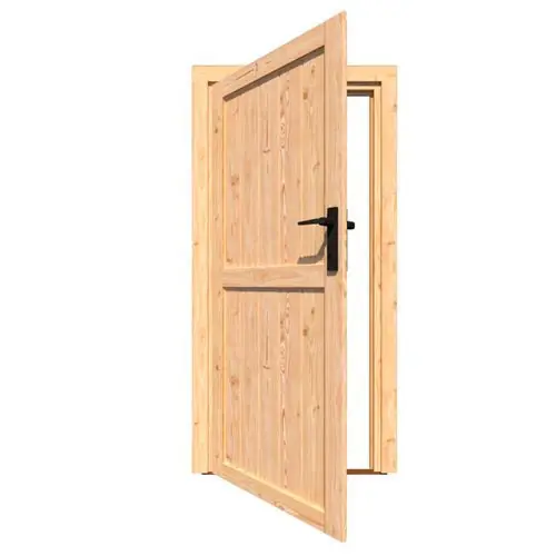 Speciale Aanbieding Douglas enkele deur dicht LD 111,5 x 201,8 cm 159822