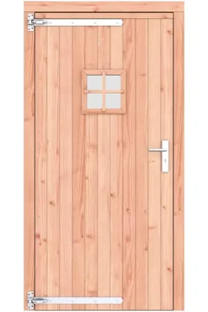 Alleen Vandaag Douglas enkele deur LD verzinkte hengen RVS beslag 108 x 209 cm 1073256