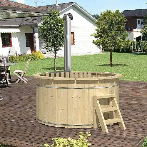 Beperkte Voorraad Hottub vurenhout met interne kachel