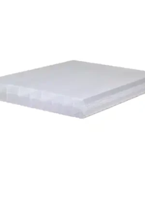 Aanbieding Polycarbonaat kanaalplaat 1 zijdig UV opaal wit 3000 x 980 x 16mm