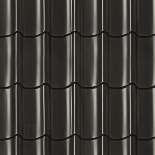 Tijdelijk Beschikbaar Dakpanprofielplaten zwart aluminium verzinkt metaal