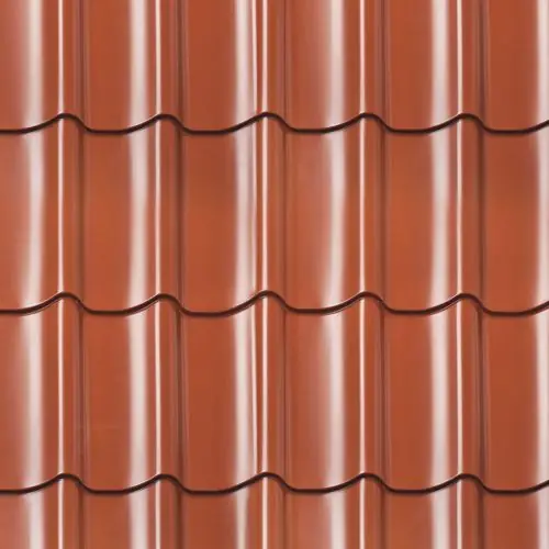 Snelle Levering Dakpanprofielplaten terracotta aluminium verzinkt metaal