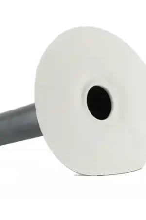 Dakdoorvoer 75 mm met epdm flap - wit Actieprijs