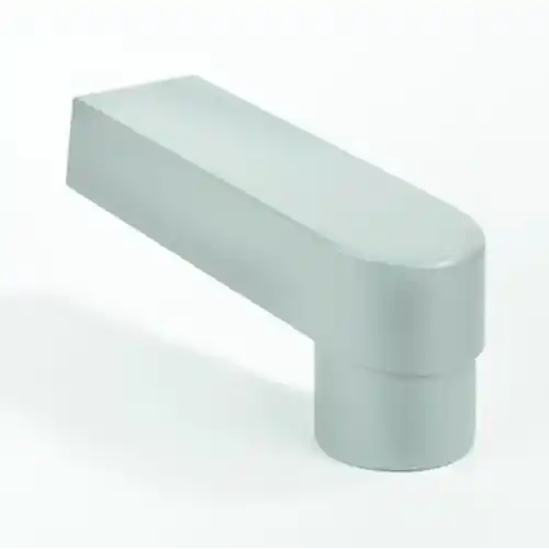 Must-Have PVC - HWA Grijs Stadsuitloop verlengd 60x100mm Ø80/100mm