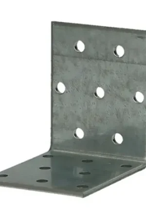 Hoek multigaatjes 80x80x80 mm verzinkt Gratis Retour