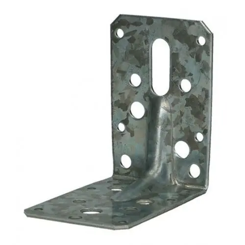 Hete Deal Hoekanker met ril verzinkt 60 x 90 x 90 mm