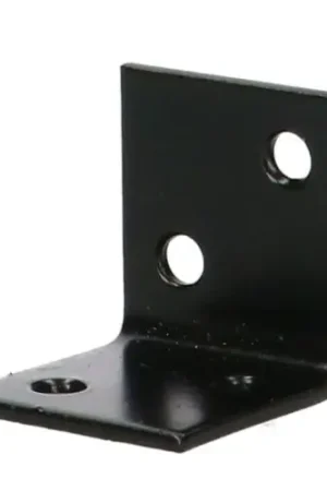 Speciale Aanbieding Hoek multigaatjes 30x30x30 mm zwart