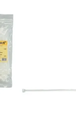 Flitsaanbieding Tie wraps 4,8 x 302 mm naturel (per 100 stuks)