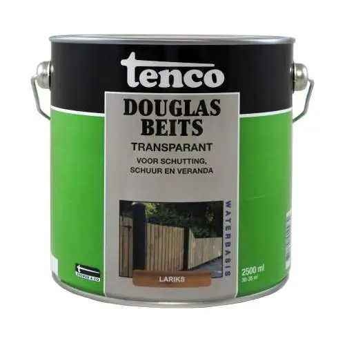 Nieuw Tenco Douglas beits transparant Lariks 2,5 L