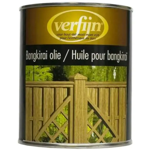 Hete Deal Verfijn Bangkirai olie 2,5 liter