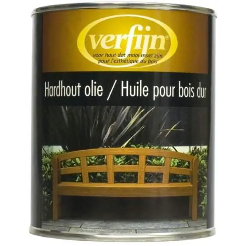 Verfijn Hardhout olie 0,75 liter Meest Verkocht