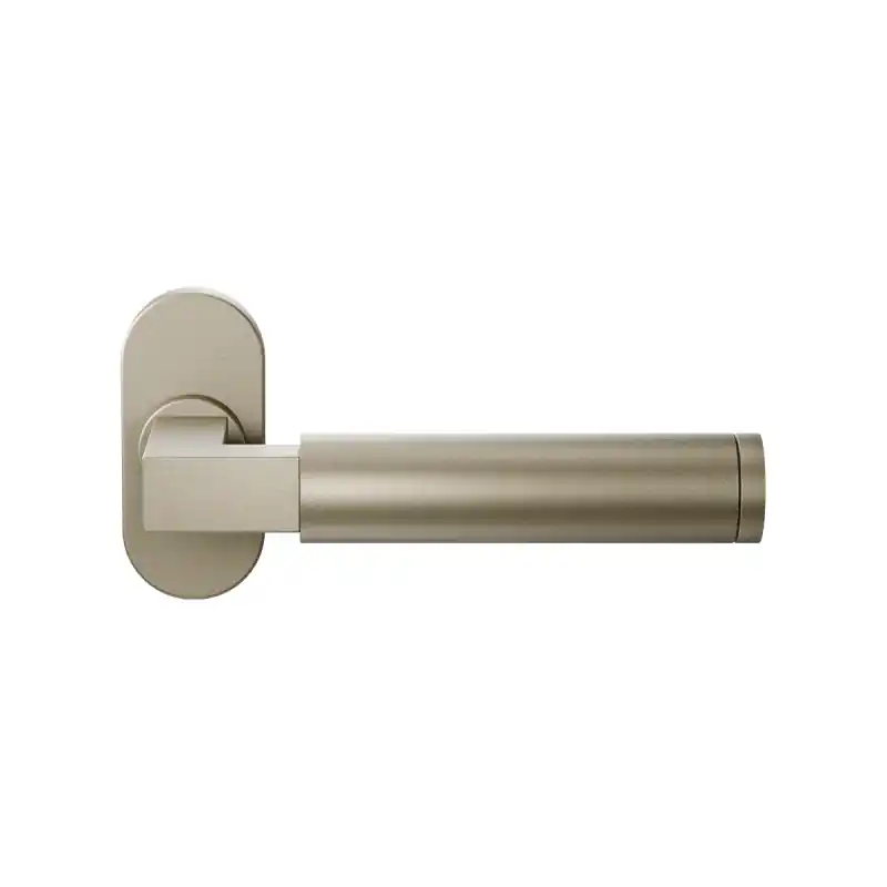 Nu Kopen GPF2080.A4-04 Champagne blend Kuri deurkruk op ovale rozet