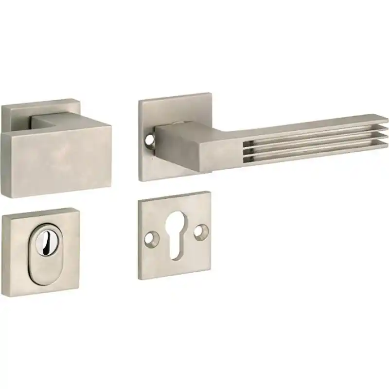 M&T knop- en krukgarnituur PC met kerntrek SKG*** Maya, mat nikkel ongelakt Weekendaanbieding