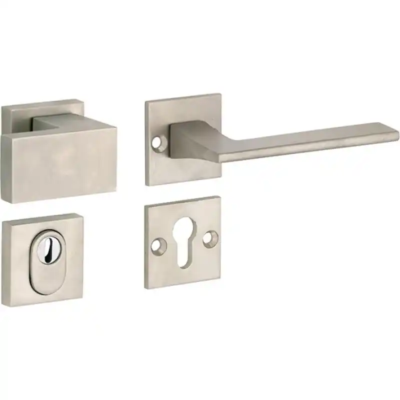 Merkproduct M&T knop- en krukgarnituur PC met kerntrek SKG*** Terry, mat nikkel ongelakt