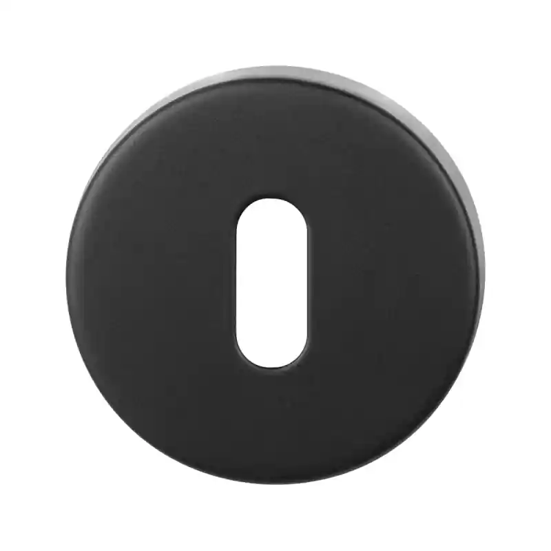 Betaalbaar Sleutelrozet 53x10 mm mat zwart egaal