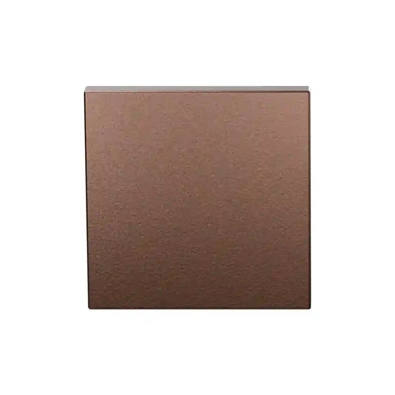 Laatste Versie Blinde rozet GPF199E 53x53x6,5mm Bronze blend