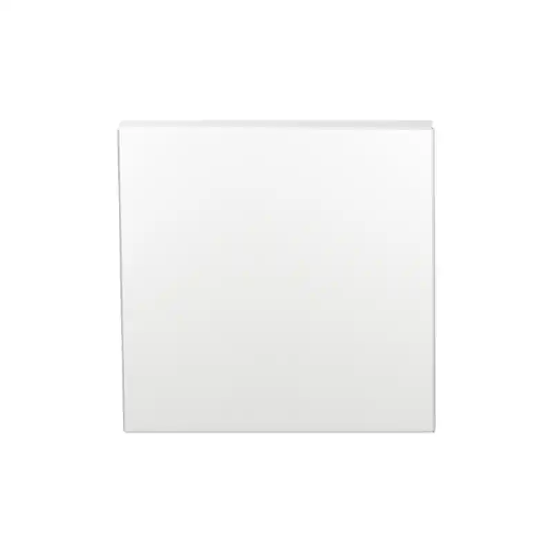 Blinde rozet GPF199E 53x53x6,5mm Wit Egaal Populair