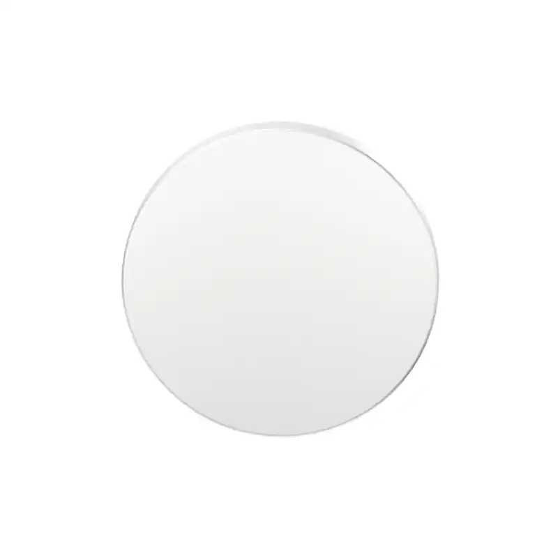 Voordeelprijs Blinde rozet GPF199E 53x6mm Wit Egaal