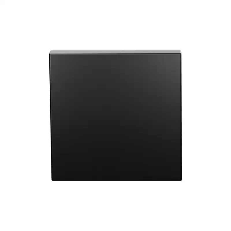 Gereduceerde Prijs Blinde rozet GPF199E 53x53x6,5mm Zwart Egaal