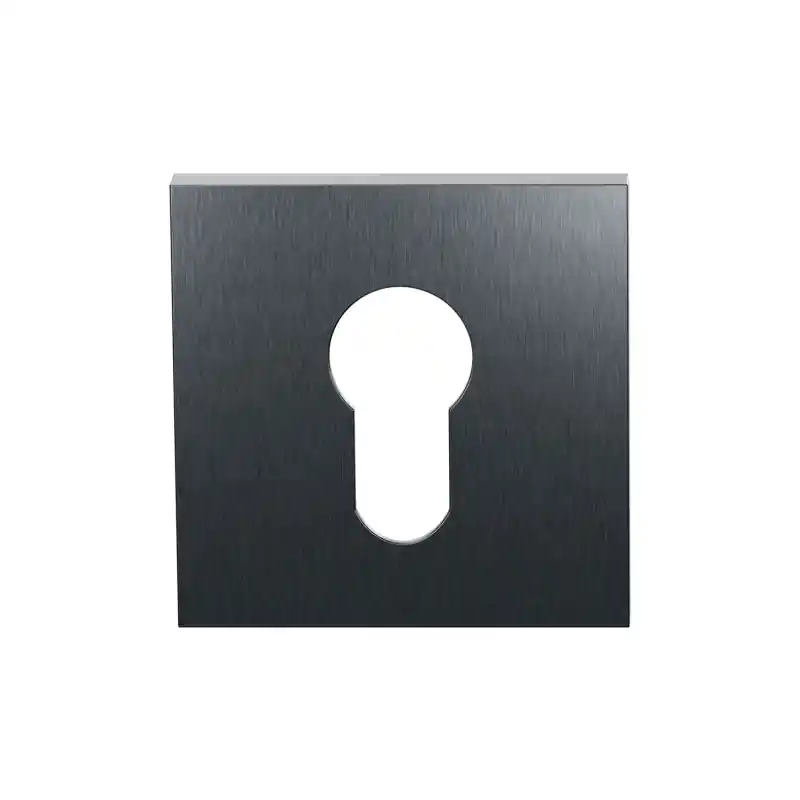 Must-Have Cilinderrozet GPF199E 53x53x6,5 mm PVD Antraciet
