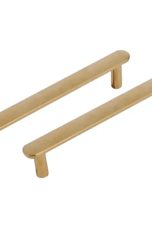 Differnz Eindhoven Meubelgreep Plat 128mm Goud Direct Beschikbaar