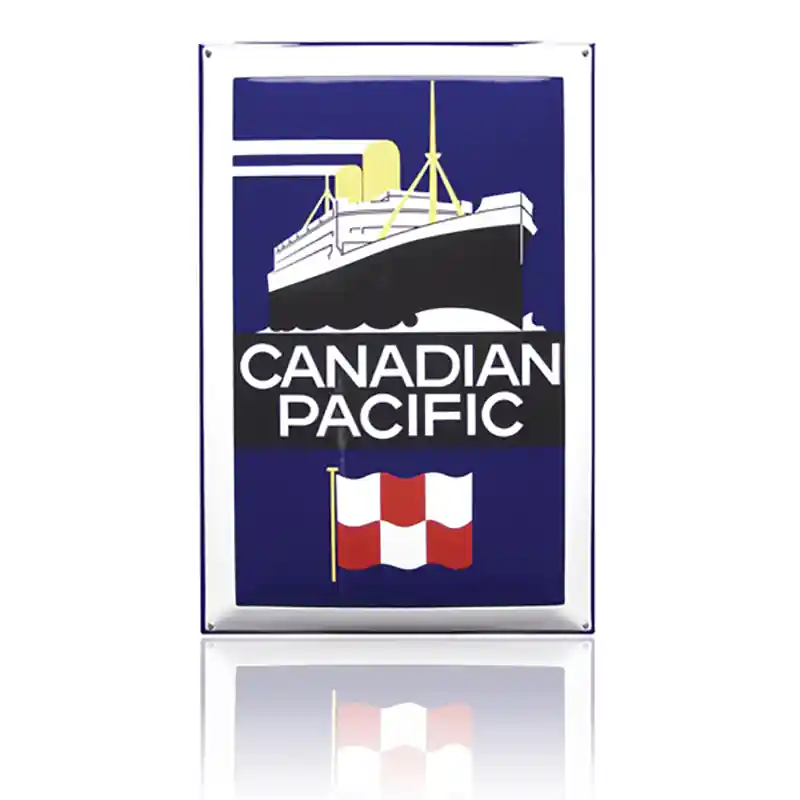 NG-60-CP emaille reclamebord ‘Canadian‘ Uitverkoop