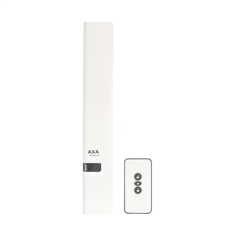 Finale Uitverkoop Axa raamopener elektrisch op afstand bedienbaar 2902-60-98 voor draairaam DIN rechts wit