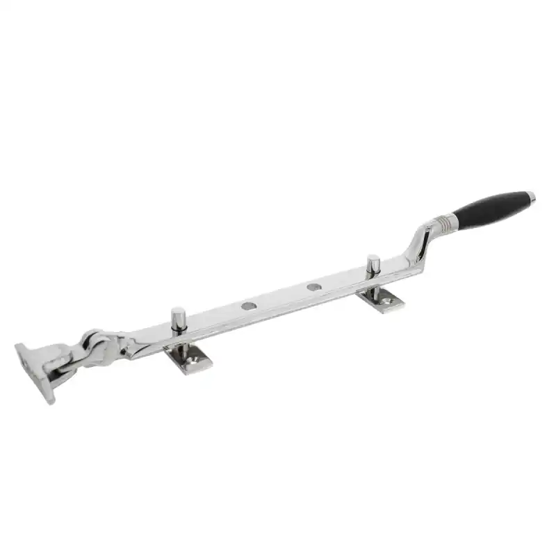 Koop Vandaag Intersteel raamuitzetter met stelpennen nikkel/ebbenhout