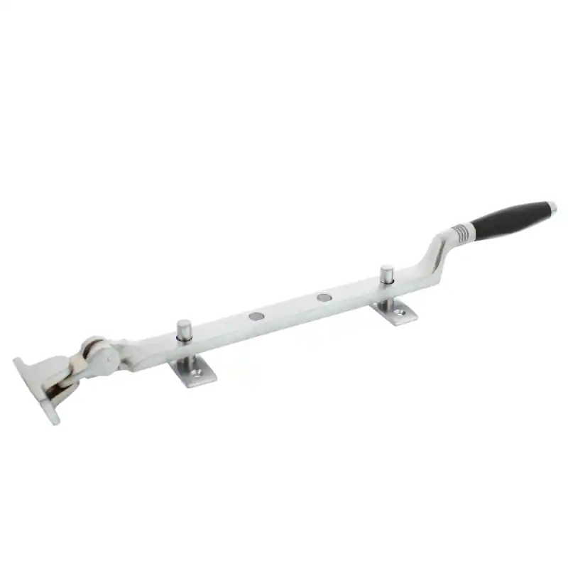 Finale Uitverkoop Intersteel raamuitzetter met stelpennen chroom mat/ebbenhout