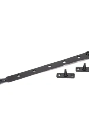 Lage Kosten Wardlo raamuitzetter 353mm incl 2 pennen smeedijzer zwart
