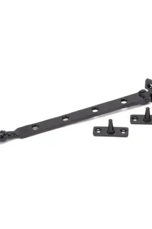 Voordeelprijs Wardlo raamuitzetter 305mm incl 2 pennen smeedijzer zwart