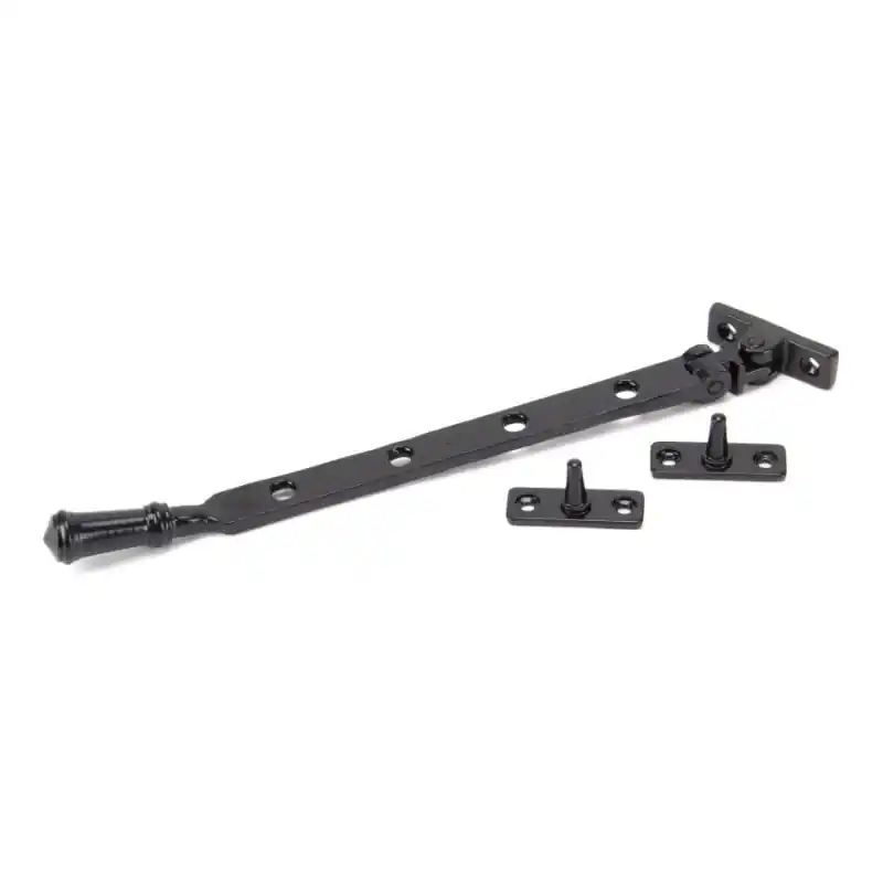 Voordeelprijs Wardlo raamuitzetter 305mm incl 2 pennen smeedijzer zwart