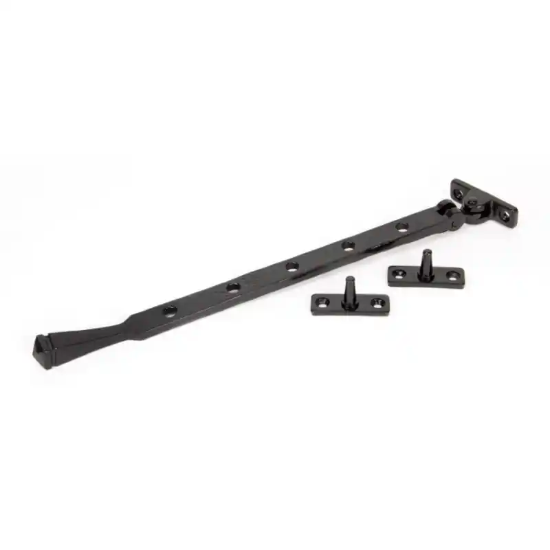 Wardlo raamuitzetter 333mm incl 2 pennen smeedijzer zwart Voordeelprijs