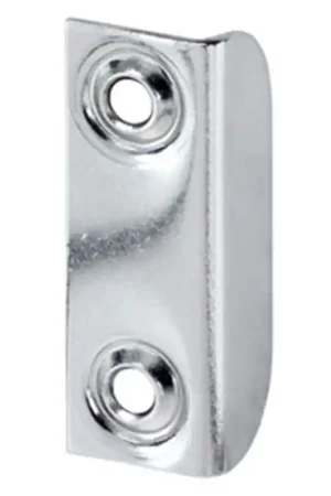 Superprijs Junie hoeksluitplaat 2572 33x12x9 mm vernikkeld