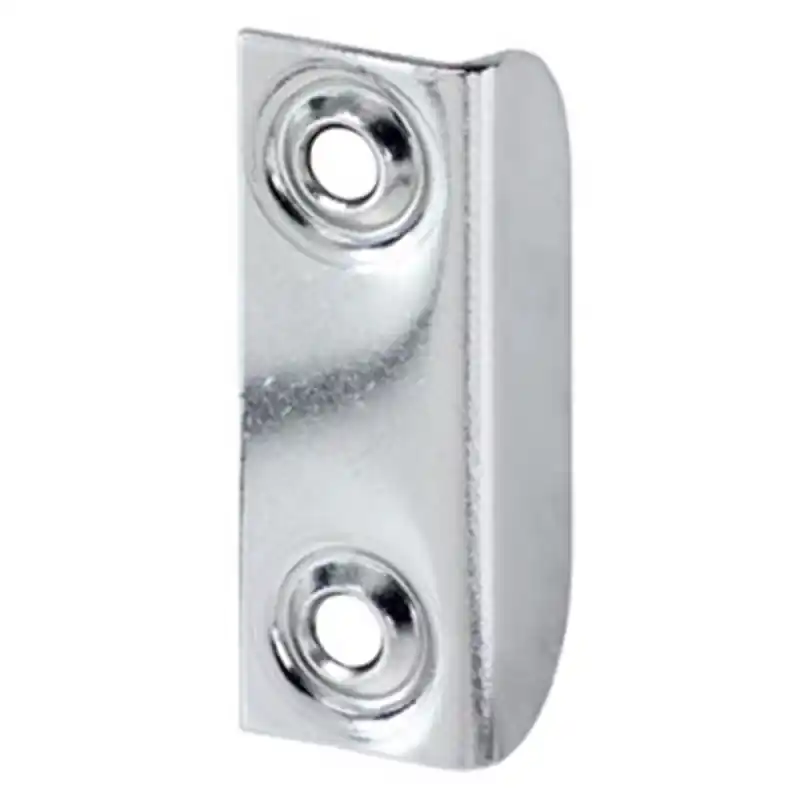 Superprijs Junie hoeksluitplaat 2572 33x12x9 mm vernikkeld